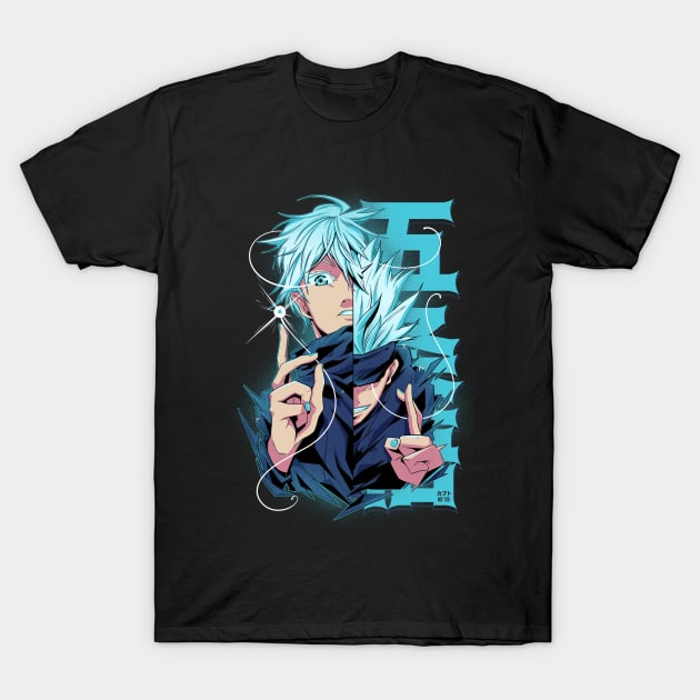 Blue Eyes T-Shirt by Kabuto_Store